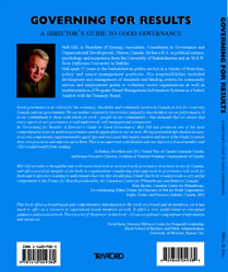 Governing For Results - Back Cover